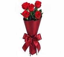 Букет 5 Красных роз Эдлесс Лав в Десногорске