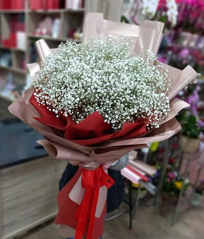 Букет цветов из: Гипсофила в Десногорске