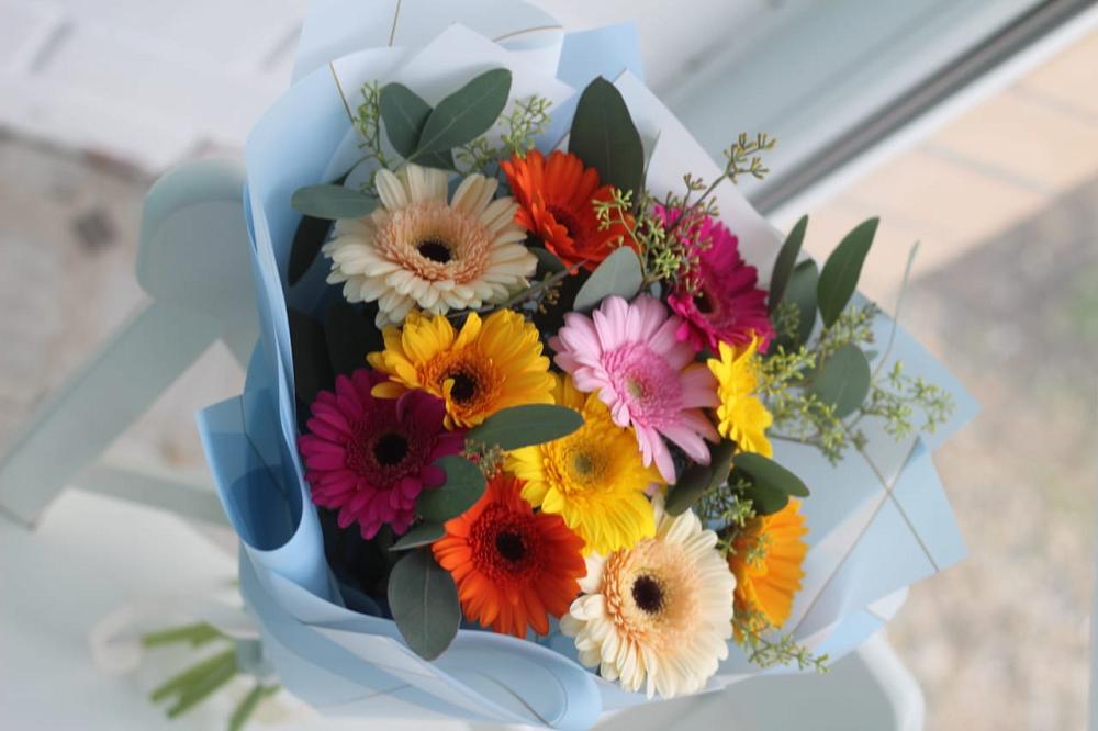 Букет цветов из: Герберы в Десногорске