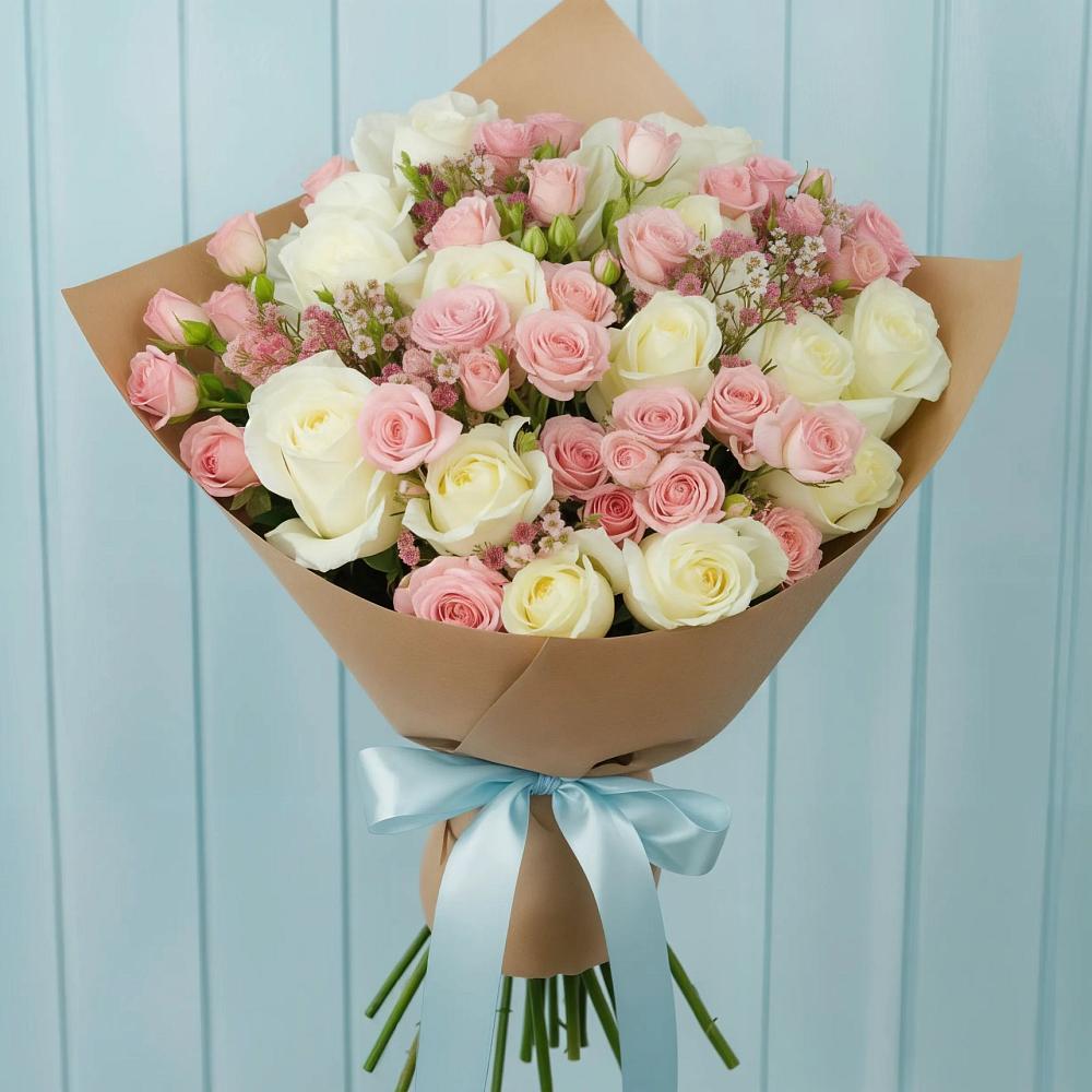 Букет цветов из: Розы в Десногорске