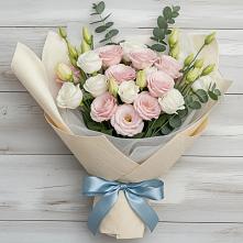 Букет цветов из:  Лизиантусы #REPLACE_PRED# Десногорске