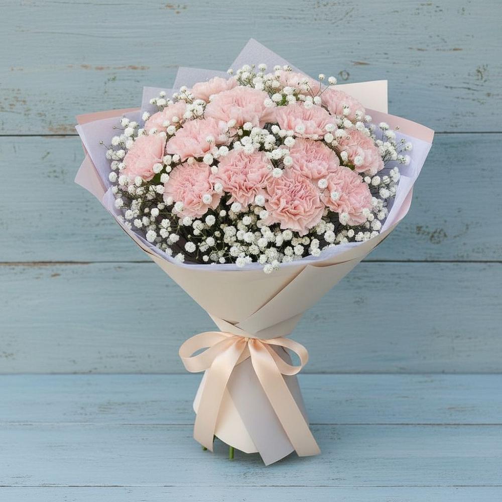 Букет цветов из: Гвоздики в Десногорске