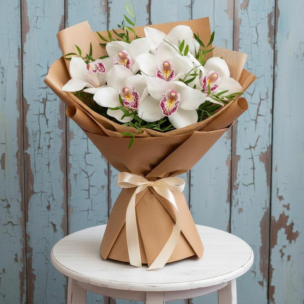 Букет цветов из: Орхидеи и Розы в Десногорске