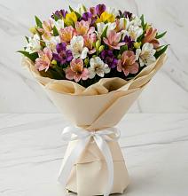Букет цветов из:  Альстромерии #REPLACE_PRED# Десногорске