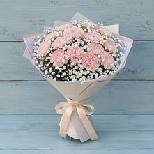 Букет цветов из:  Гвоздики в Десногорске