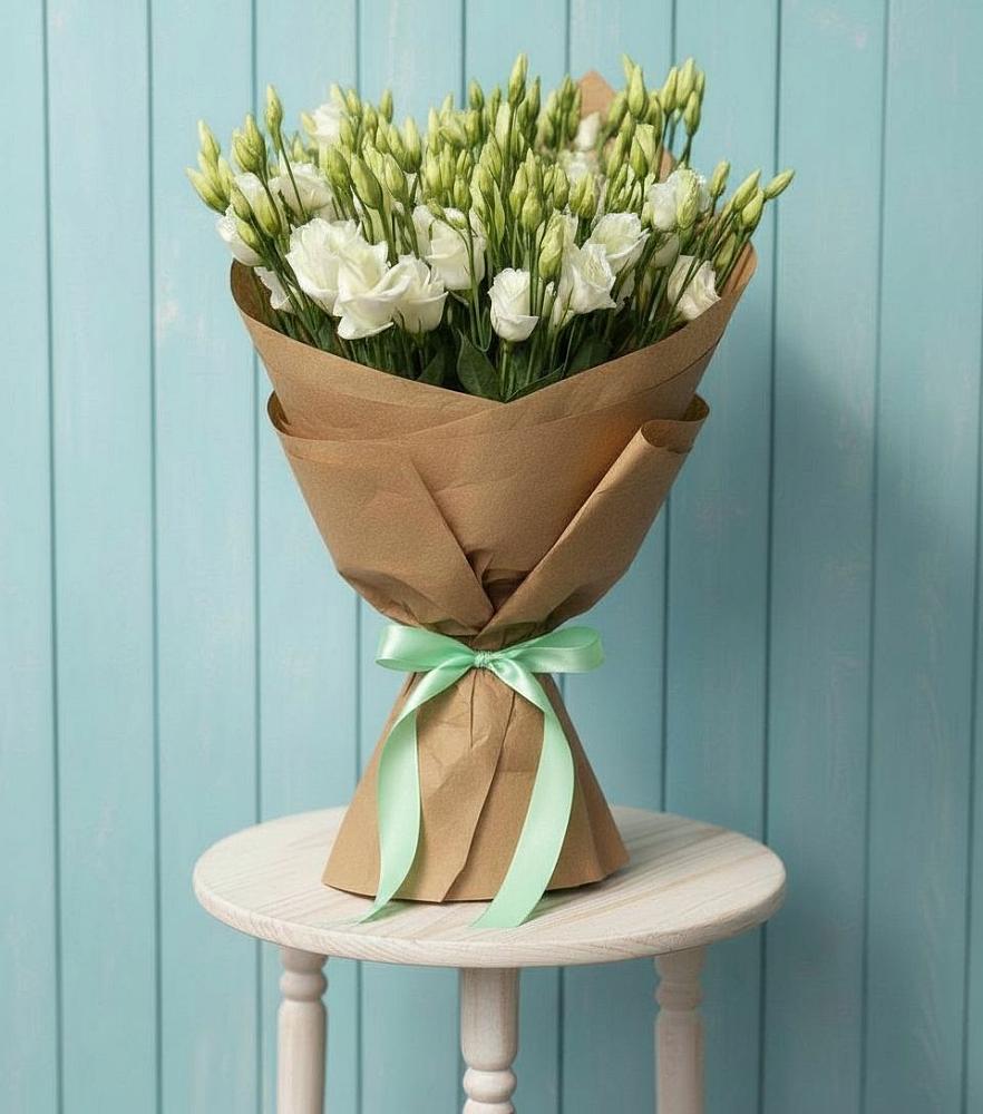 Букет цветов из: Лизиантусы в Десногорске