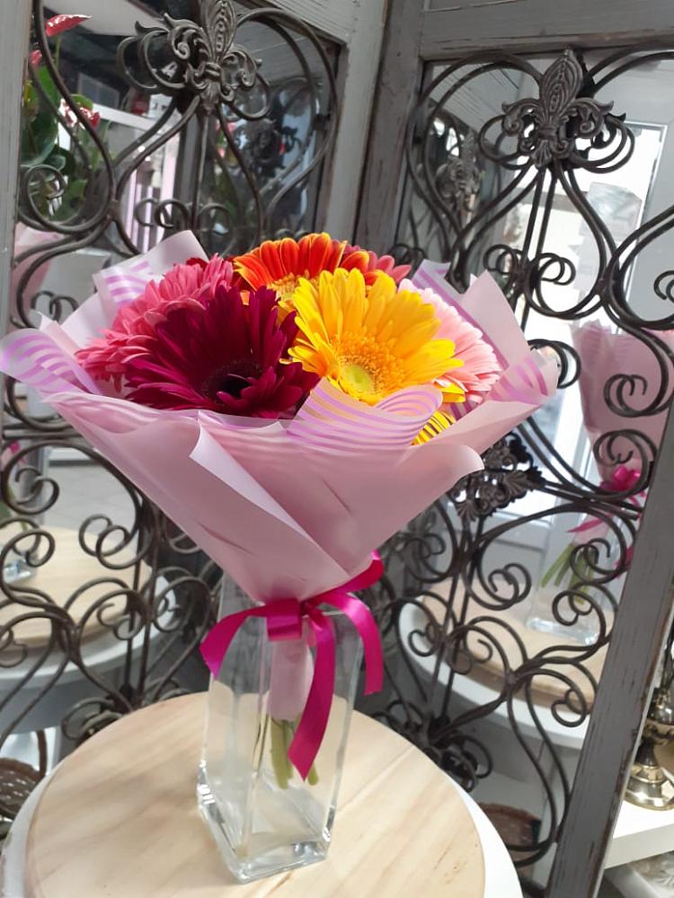 Букет цветов из: Герберы в Десногорске