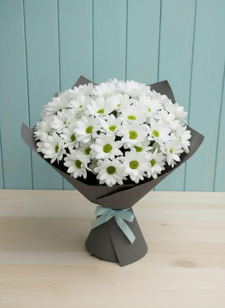 Букет цветов из: Хризантемы в Десногорске