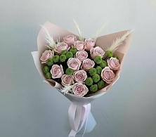 Букет цветов из:  Розы и Хризантемы в Десногорске