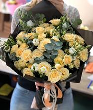 Букет цветов из:  Розы и Лизиантусы #REPLACE_PRED# Десногорске