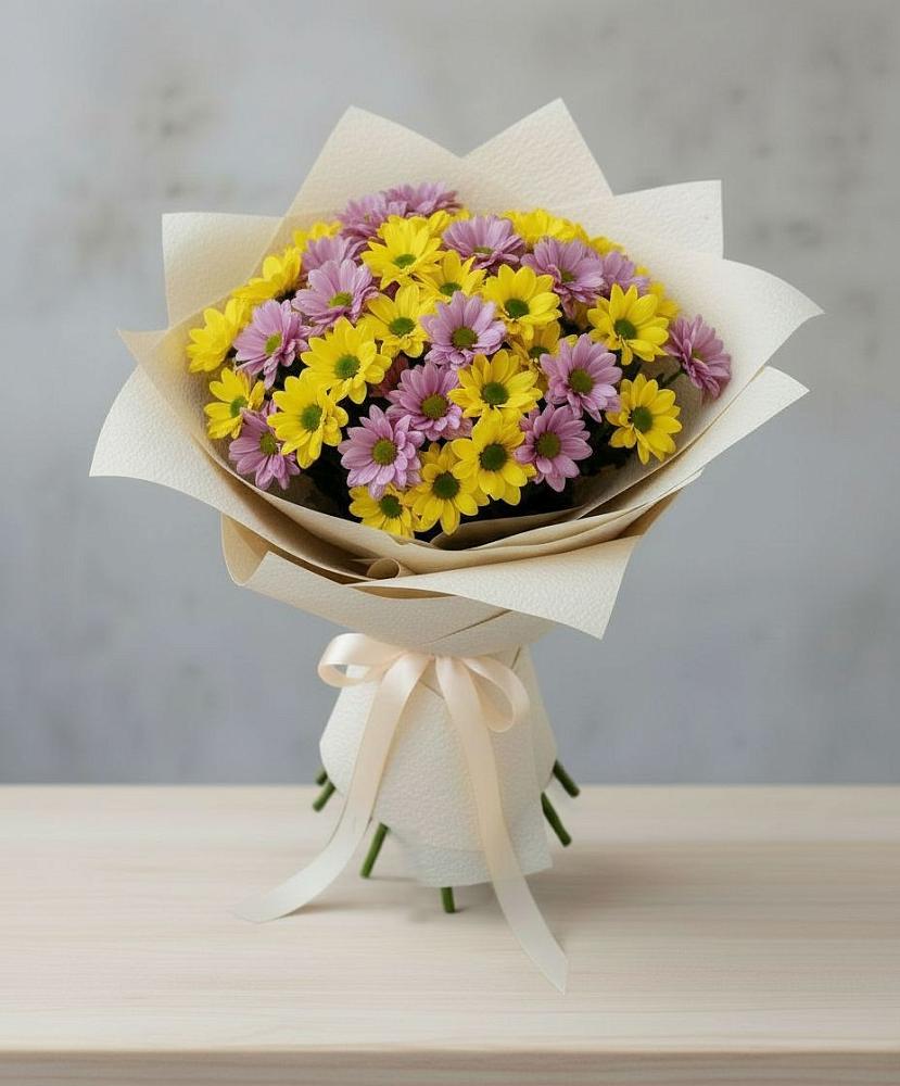 Букет цветов из: Хризантемы в Десногорске